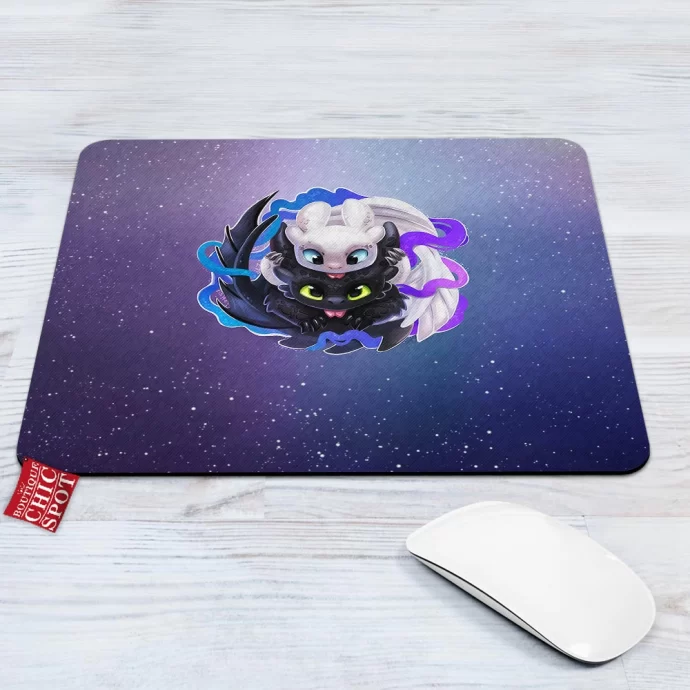 Night Light Fury Mouse Pad