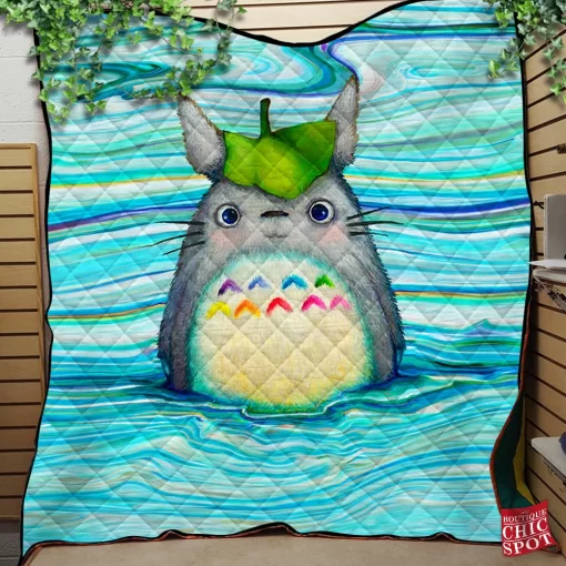My Neighbor Totoro Quilt Blanket
