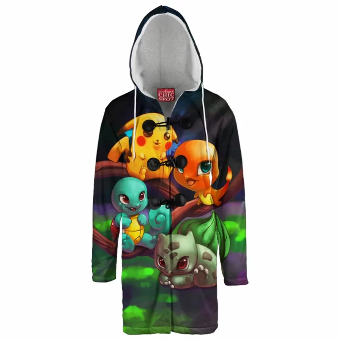 Gen 1 Pokemon Hooded Cloak Coat