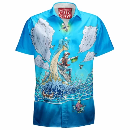 Water Pokemon Hawaiian Shirt