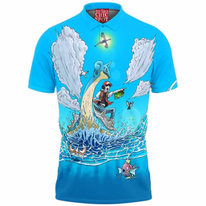 Water Pokemon Polo Shirt