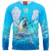 Pokemon Zip Sweatshirt, Anime Zip Sweatshirt