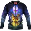Anime Zip-Hoodie, Pikachu Zip-Hoodie, Pokemon Zip-Hoodie