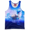 Anime Tank-Top, Lapras Tank-Top, Pokemon Tank-Top