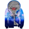 Anime Zip-Fleece-Hoodie, Lapras Zip-Fleece-Hoodie, Pokemon Zip-Fleece-Hoodie
