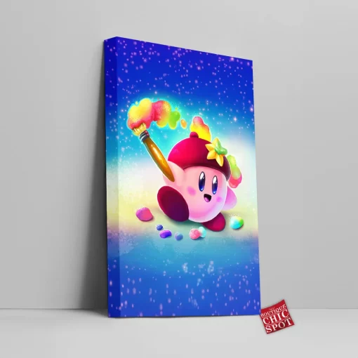 Kirby Canvas Wall Art