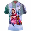 Anime Polo Shirt, Eevee Polo Shirt, Pokemon Polo Shirt
