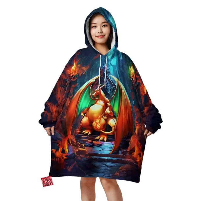 Charizard Blanket Hoodie