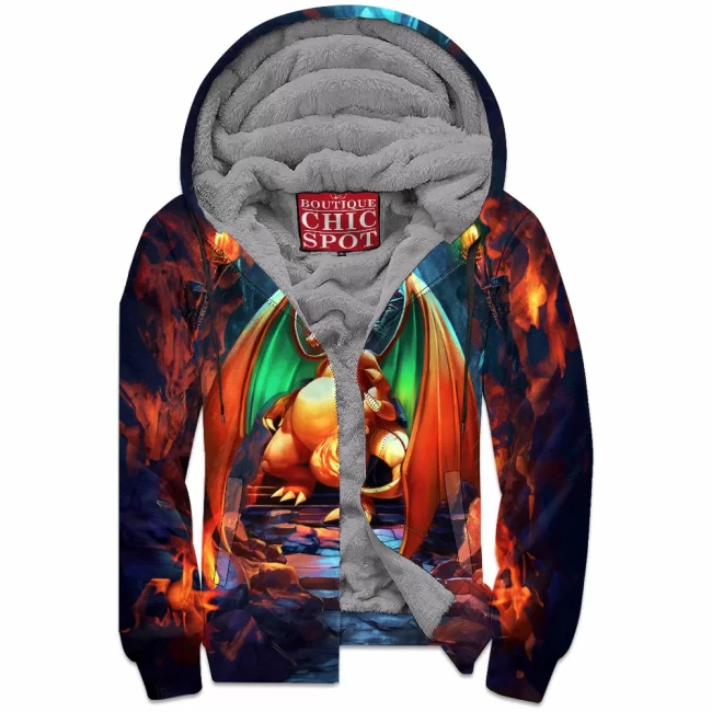 D HANG Boutique 0097 Zip Fleece Hoodie 1