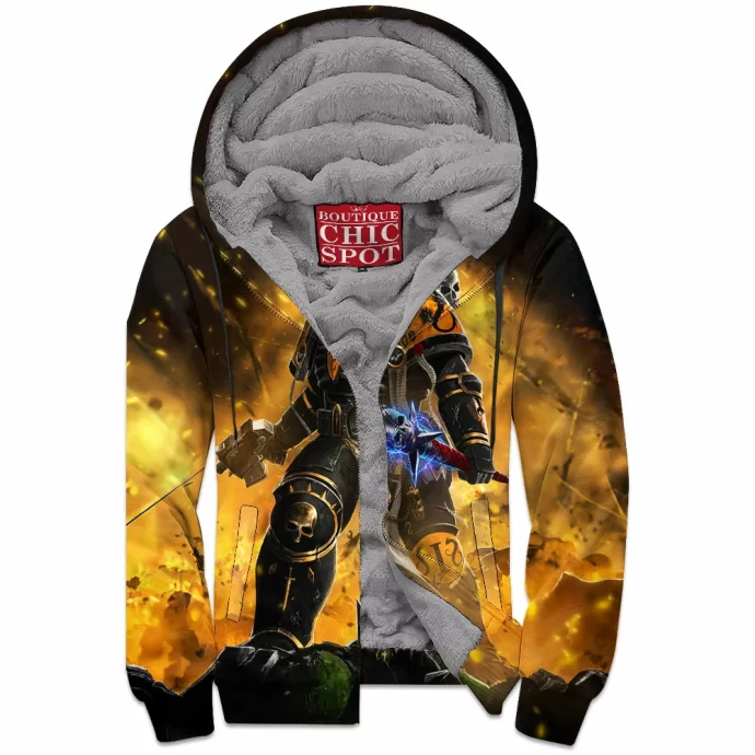 Warhammer 40k Zip Fleece Hoodie