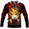 Game Fleece-Hoodie, The Legend of Zelda Fleece-Hoodie, Zelda Link Fleece-Hoodie
