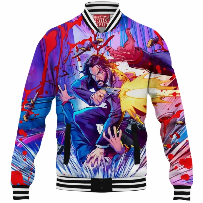 John Wick Baseball Jacket