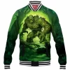 Comic Baseball-Jacket, Swamp Thing Baseball-Jacket