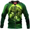 Comic Zip-Hoodie, Swamp Thing Zip-Hoodie