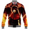Final Fantasy Baseball-Jacket, Game Baseball-Jacket, Sephiroth Baseball-Jacket