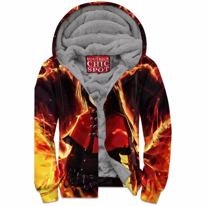 Sephiroth Zip Fleece Hoodie