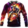 Comic Fleece-Hoodie, Wolverine Fleece-Hoodie