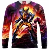 Wolverine Sweatshirt, Comic Sweatshirt, Superhero Sweatshirt