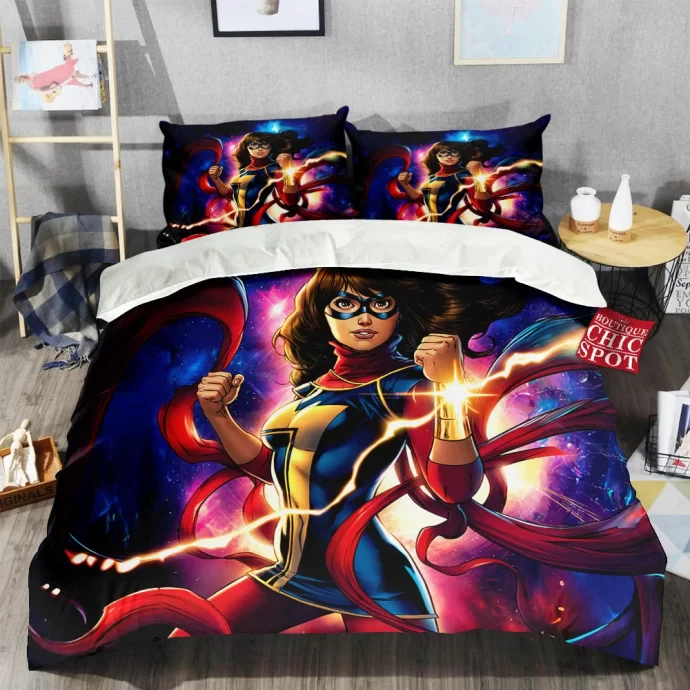 Ms Marvel Bedding Set