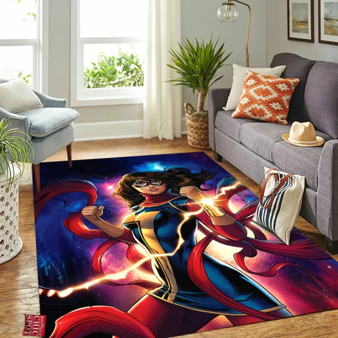 Ms Marvel Rectangle Rug