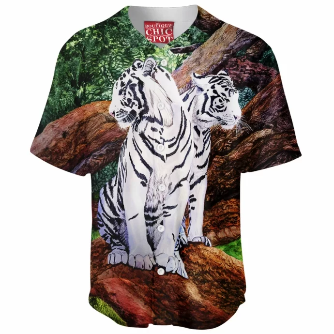 White Tiger Baseball Jersey