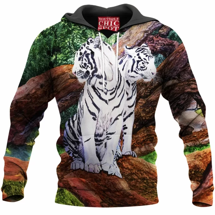 White Tiger Hoodie