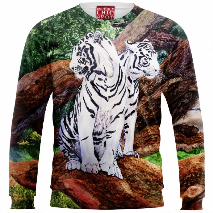 White Tiger Sweatshirt