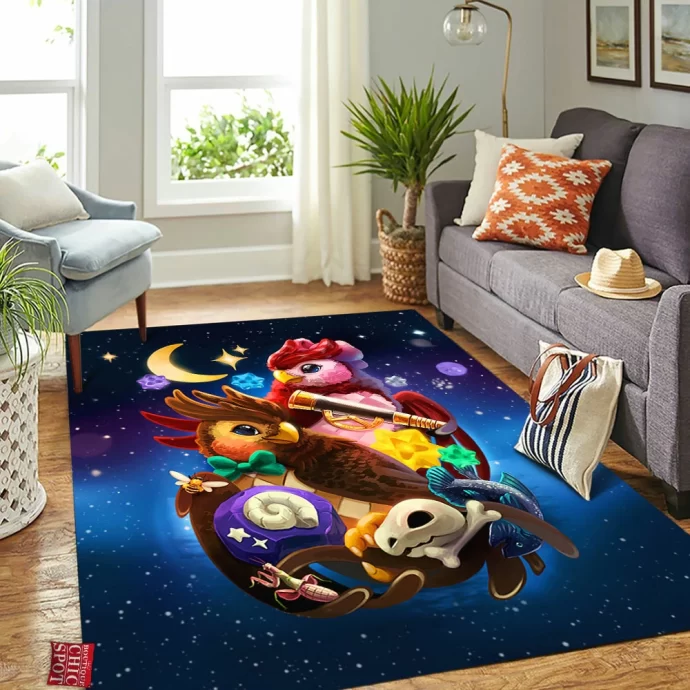 Birds Rectangle Rug