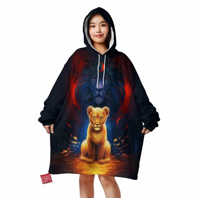 Lion Blanket Hoodie