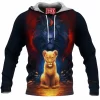 Lion Fleece-Hoodie