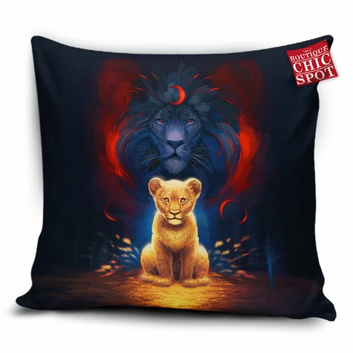 Lion Pillow Cover