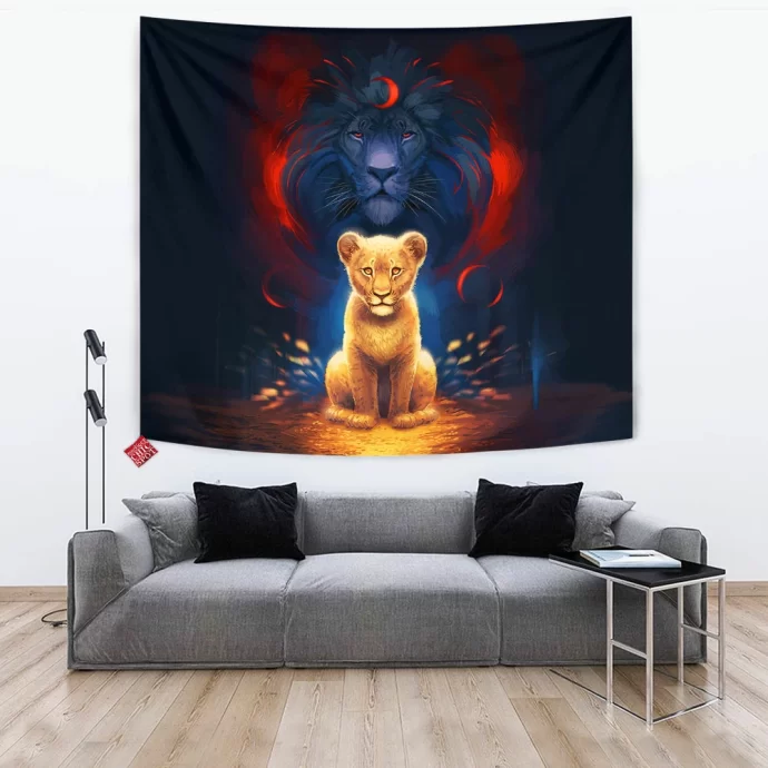 Lion Tapestry