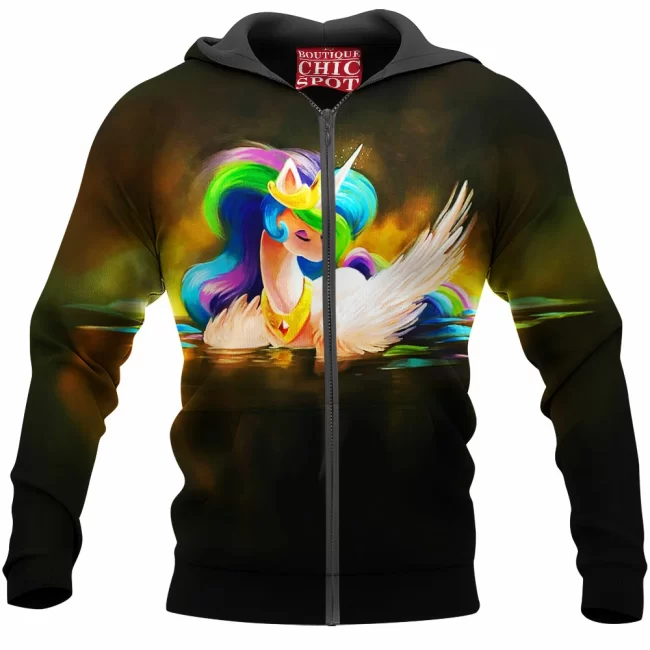 D HANG Boutique 0467 Zip Hoodie