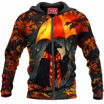 Raven Zip-Hoodie