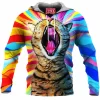 Cat Fleece-Hoodie