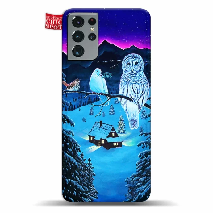 Winter Owl Phone Case Samsung