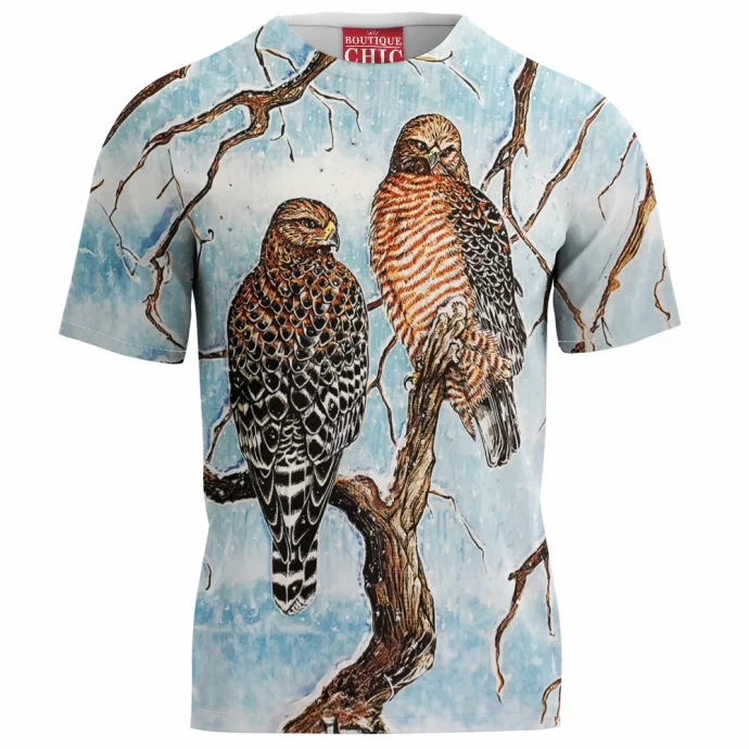 Red Shouldered Hawks T-Shirt