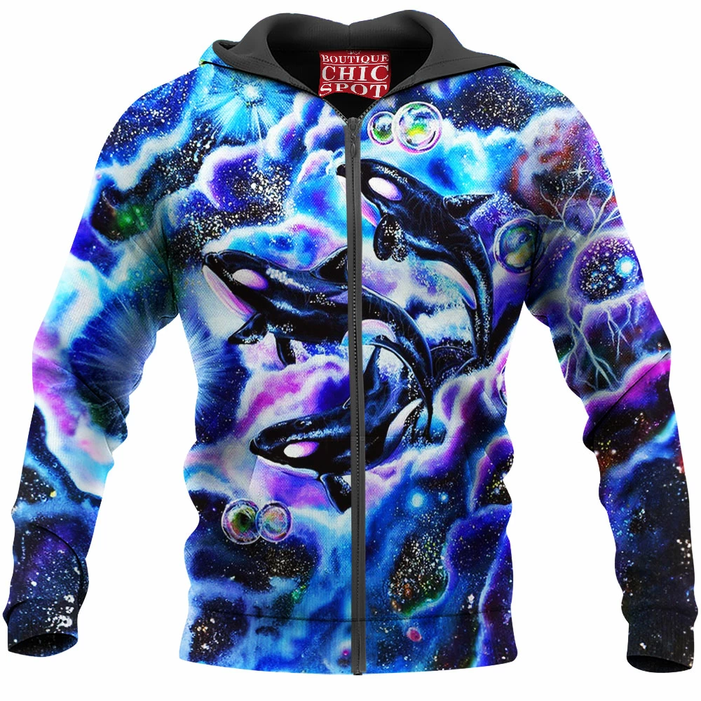 Dolphin Zip-Hoodie 1 D HANG Boutique 0535 Zip Hoodie
