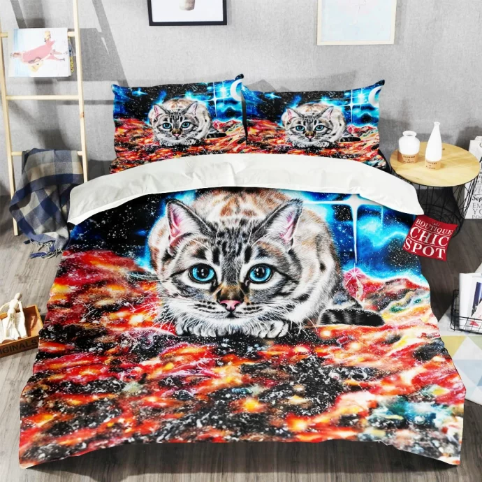 Space Cat Bedding Set