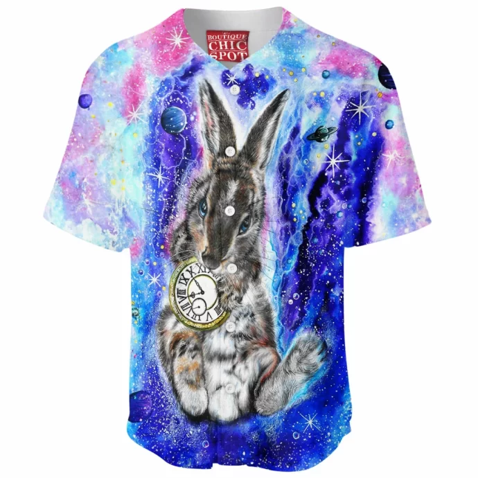 Space Rabbit Baseball Jersey