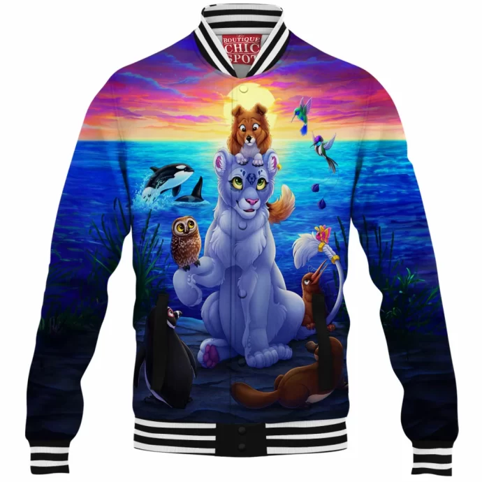 Animals Baseball Jacket