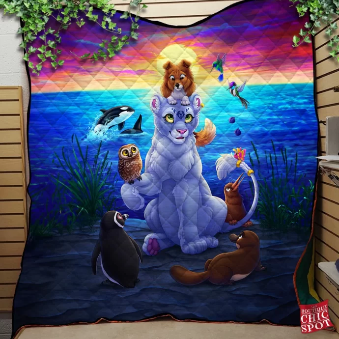 Animals Quilt Blanket