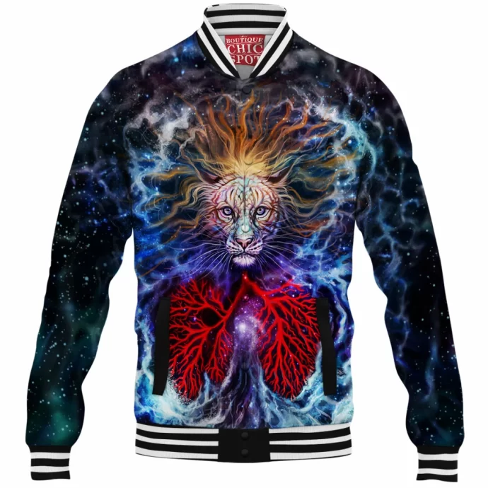 Cosmic Tiger Baseball Jacket