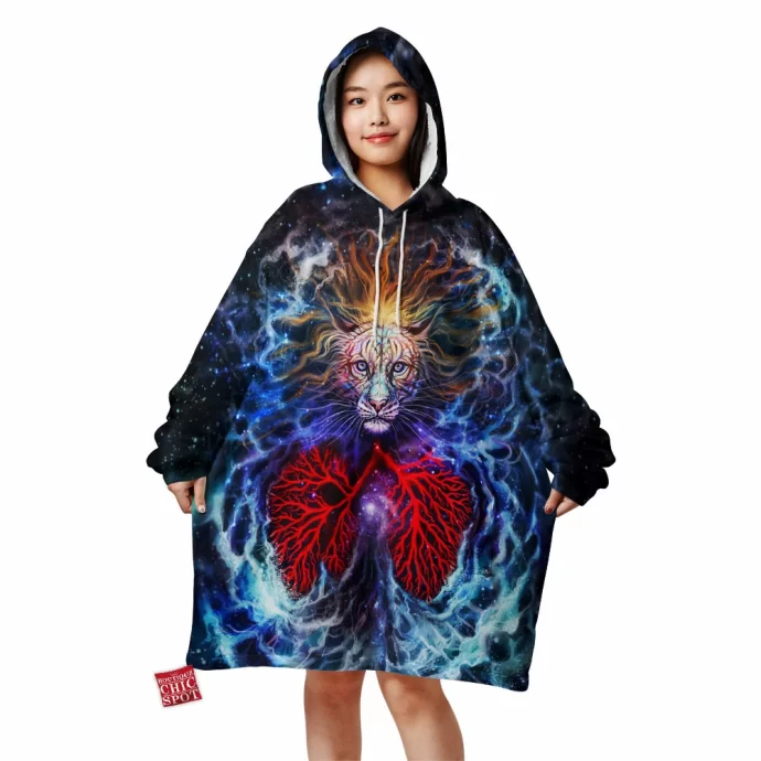 Cosmic Tiger Blanket Hoodie