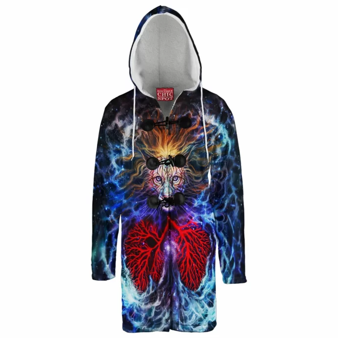 Cosmic Tiger Hooded Cloak Coat