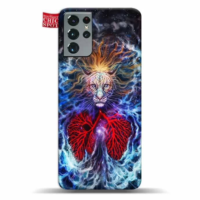 Cosmic Tiger Phone Case Samsung