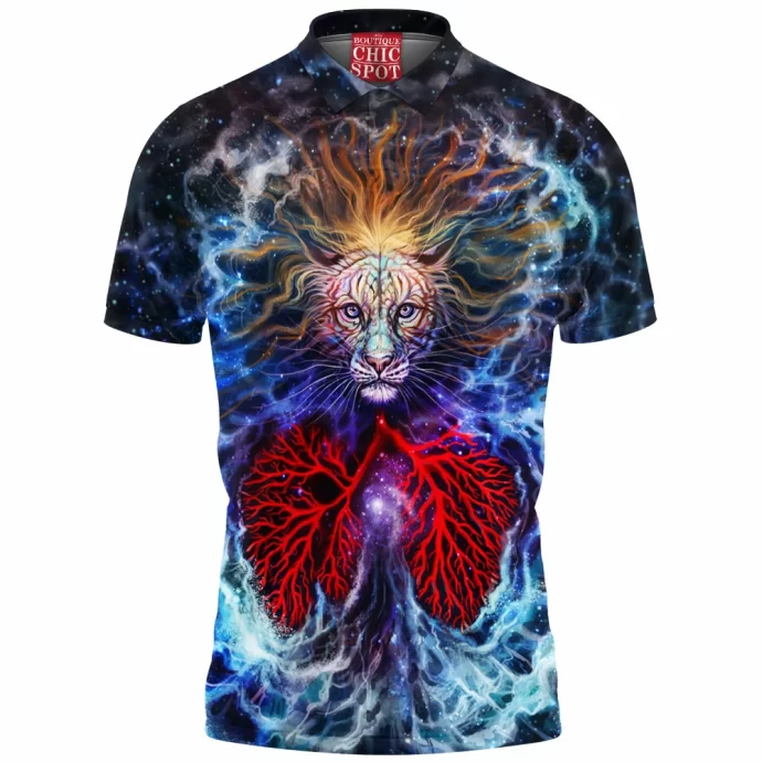 Cosmic Tiger Polo Shirt