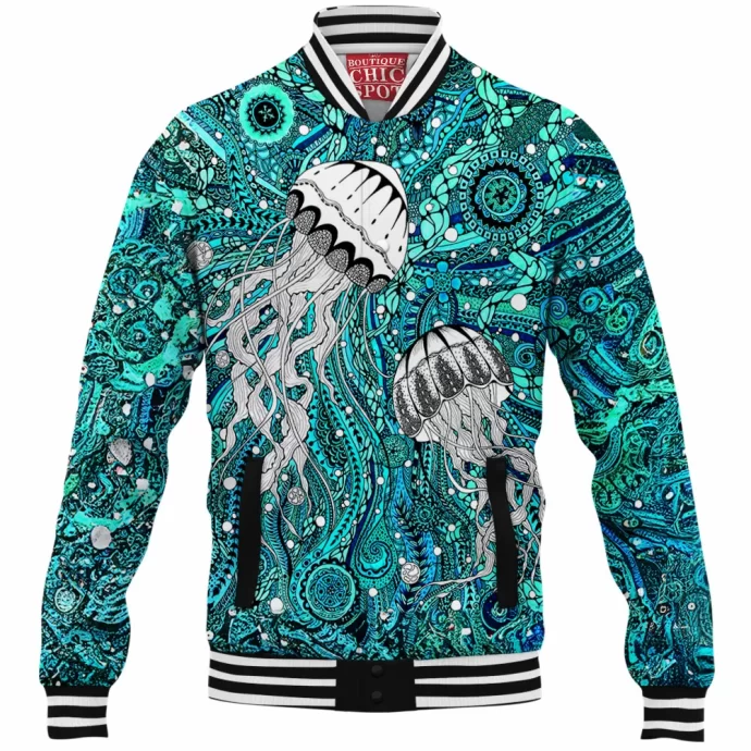 Jellyfish Baseball Jacket