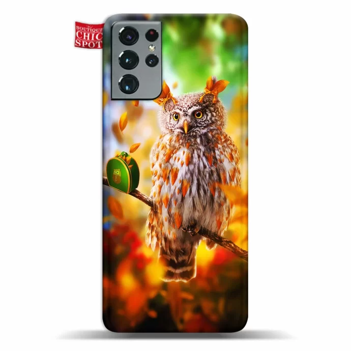 Autumn Owl Phone Case Samsung