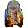 Autumn Zip-Fleece-Hoodie, Owl Zip-Fleece-Hoodie
